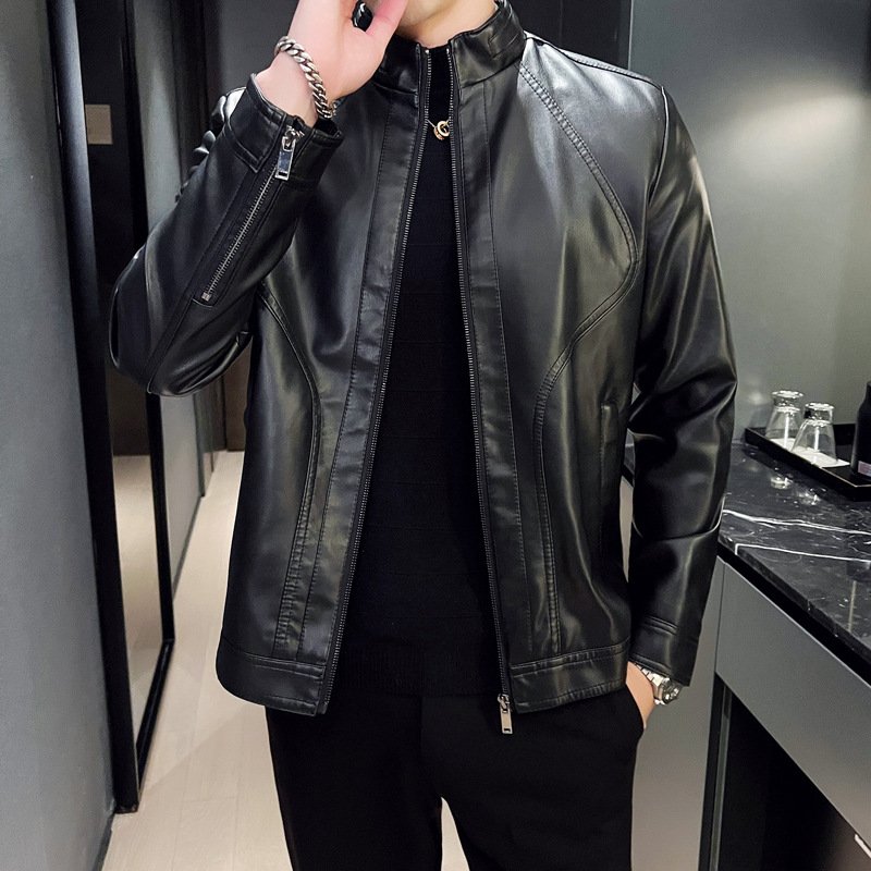 Jaqueta de couro Jaqueta de couro