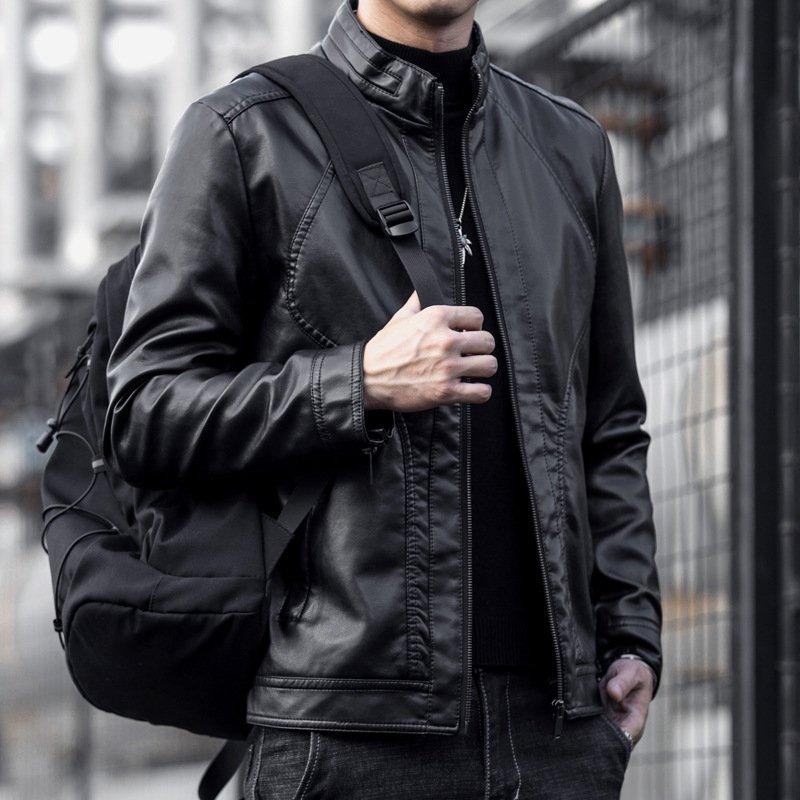 Jaqueta de couro Jaqueta de couro