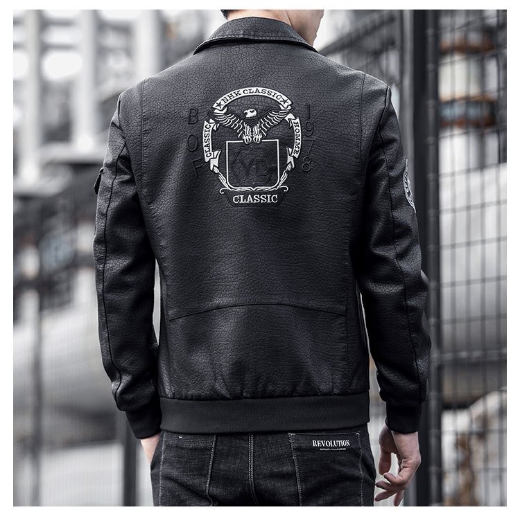 Jaqueta de couro Jaqueta de couro